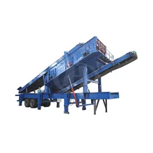 Professional Mobile Double Tooth Roll Jaw Cone Crusher