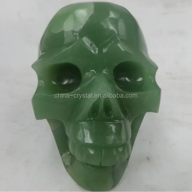 cheap natural rock quartz crystal artificial skull for art or