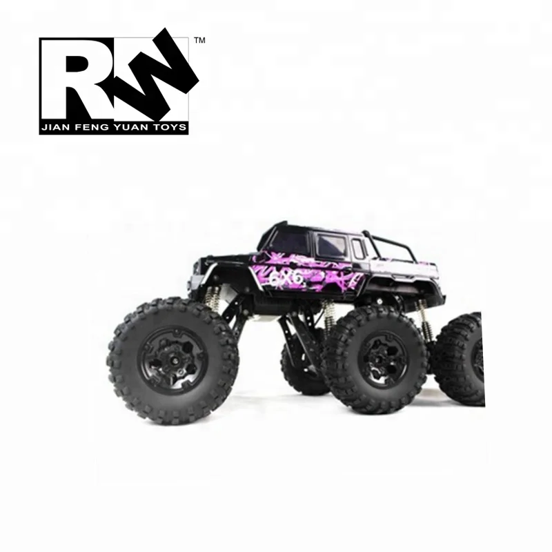 RW 1 Grade 8 4CH Reinforced Concrete Track Car RC Car Monster Truck 6wd Children's Electric Remote Control Toy Gift RC Hobby 1:8