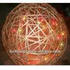 Manufacturer supplier christmas decorative wicker ball