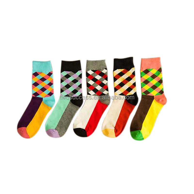 Hot Sale Fashion Design Colorful Classic Diamond-shaped Lattice Cotton Knit Men Business Sport Socks, Multi colors
Hot Sale Fashion Design Colorful Classic Diamond-shaped Lattice Cotton Knit Men Business Sport Socks, Multi colors