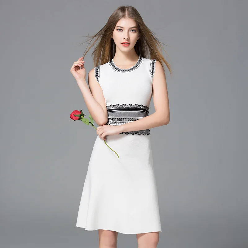 F30064A new style elegant round neck bodycon dress knitted Dress sleeveless ladies suit, As picture
F30064A new style elegant round neck bodycon dress knitted Dress sleeveless ladies suit, As picture