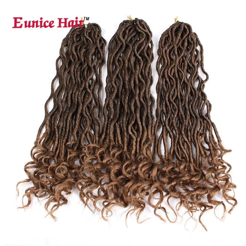 ombre brown synthetic braids (2)