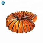 Ventilation fan fresh air supply with flexible duct design