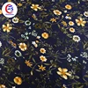 100% polyester sanded high density satin printed fabric factory