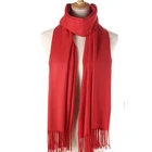 Wholesale Cashmere Scarf Winter Imitate Solid Color Pashmina Scarf