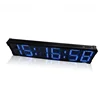 Ganxin 6 Digits 8 Inch Multifunctional Bule Led Light Drag Keychain Display Race Timer Sports Digital Ski Race Timing Clock
