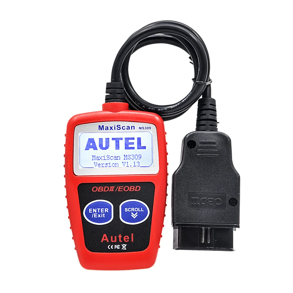 Autel lector De Código Maxiscan Ms309 Can Bus Obd2 Herramienta De