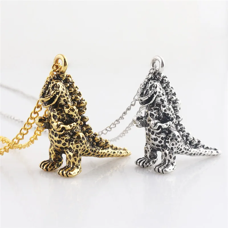 Wholesale Men Women Jewelry Godzilla II King of the Monsters Charm Pendant Dinosaur Necklace, As picture
Wholesale Men Women Jewelry Godzilla II King of the Monsters Charm Pendant Dinosaur Necklace, As picture