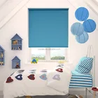 High 100% Quality Ocean Style Blackout Fabric Blue Roller Blinds Window Roller Shades Blinds
