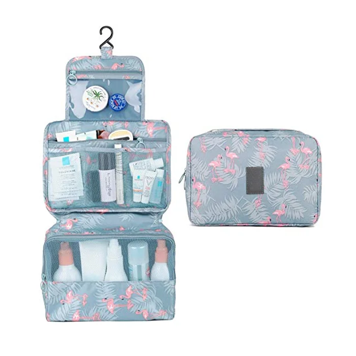 Hot Sale Waterproof Hanging Travel Toiletry Bag Cosmetic Makeup Organizer for Women and Girls, Light blue
Hot Sale Waterproof Hanging Travel Toiletry Bag Cosmetic Makeup Organizer for Women and Girls, Light blue