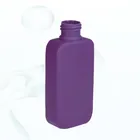 100ml purple rectangular PE plastic bottle