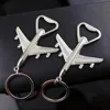 Travel Air Plane Beer Bottle Opener Key Chain Party Favor Wedding Birthday Gift 3d Airplane Metal Keychain