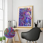 Arts And Crafts Handmade Decoration Cardboard Diamond Painting Handpainted Luxury 3d Special Shaped Diamond Painting Horse