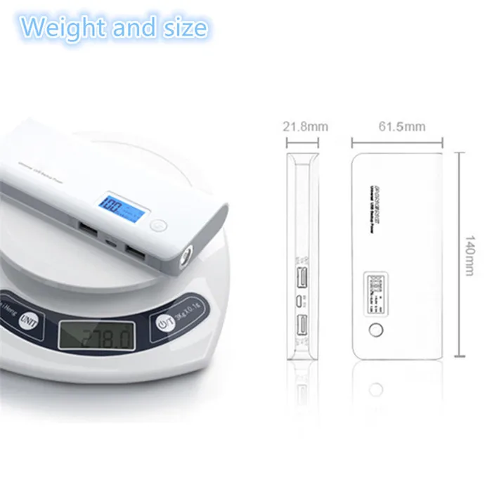 MIQ Power Bank 10000mAh Mobile phone Power bank Portable Charger 10000 mAh External Battery Pack Charge Treasure - ANKUX.COM