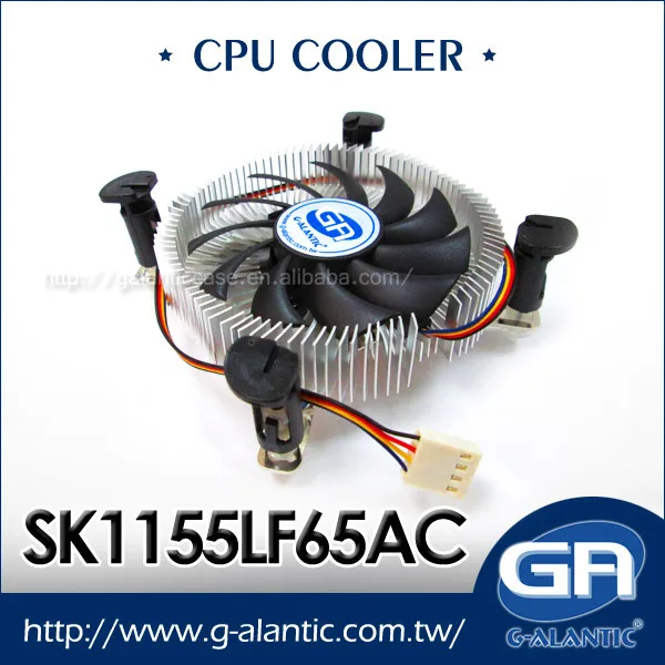 sk115lf65ac - 1u push pin cpu cooler with pwm fan