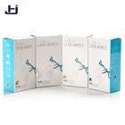 China cheap lens cleaning wet wipe tissue with rose /lemon scent