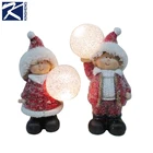 Light Christmas Wholesale New Products Light Lovely Boy Girl Christmas Decorations