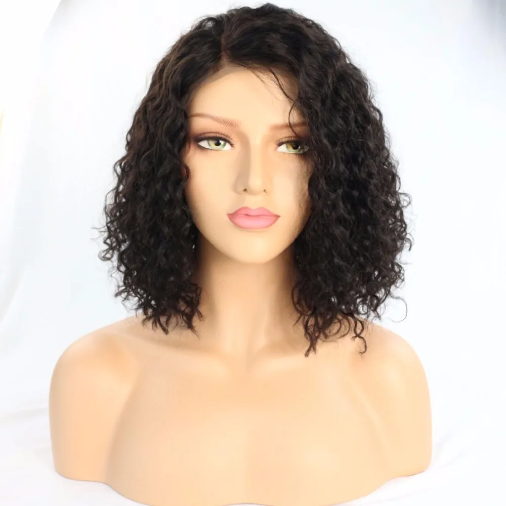 100% virgin brazilian human hair 180 density front lace wig 14inch natural color
100% virgin brazilian human hair 180 density front lace wig 14inch natural color