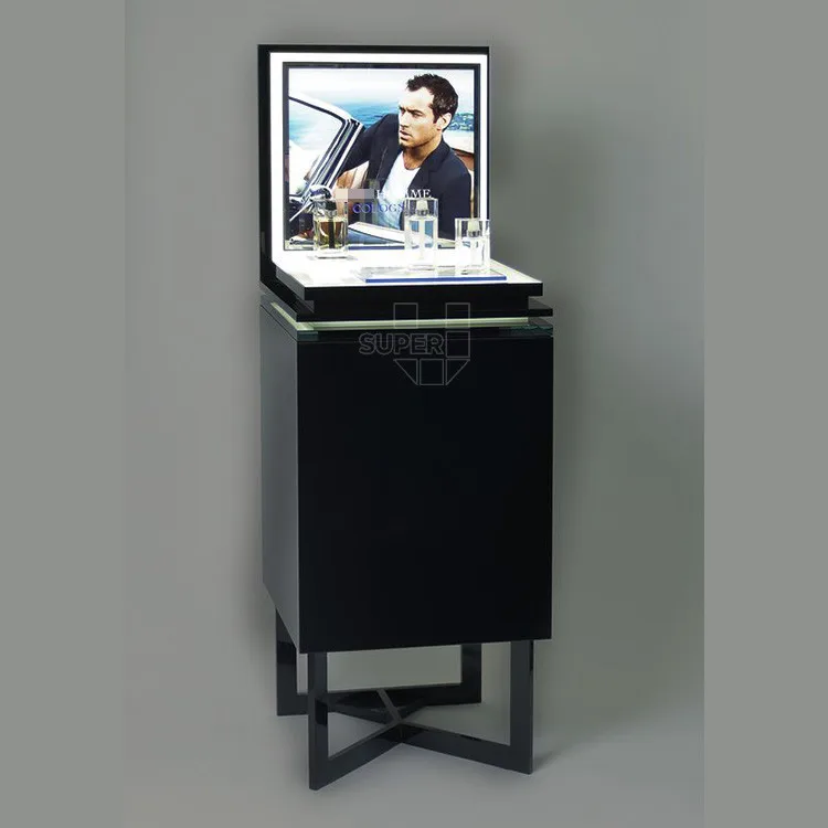 Solid Glass Bottle Showcase Shelf Perfume Display Case Buy Perfume