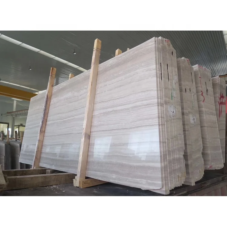 Price Nature Stone White Color Texture Marble Wood Slabs Wooden