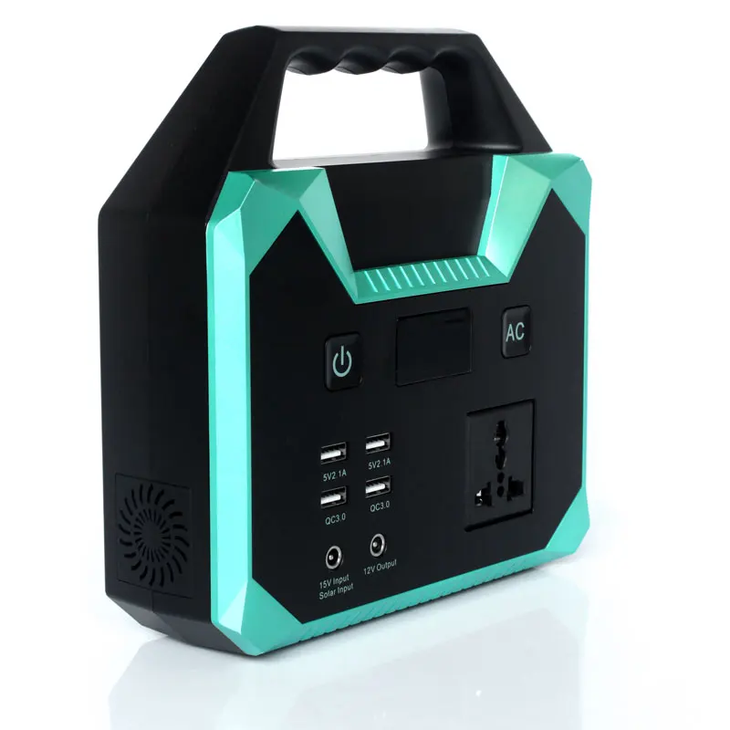 Portable power generator AC 100W 200W 300W 500W 1000W 220v outdoor power bank station 110v USA EU charger mini solar power bank - ANKUX.COM