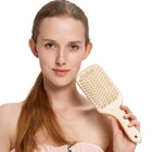 Static And Soft Airbag Sclp Massage Wood Comb Hair brush