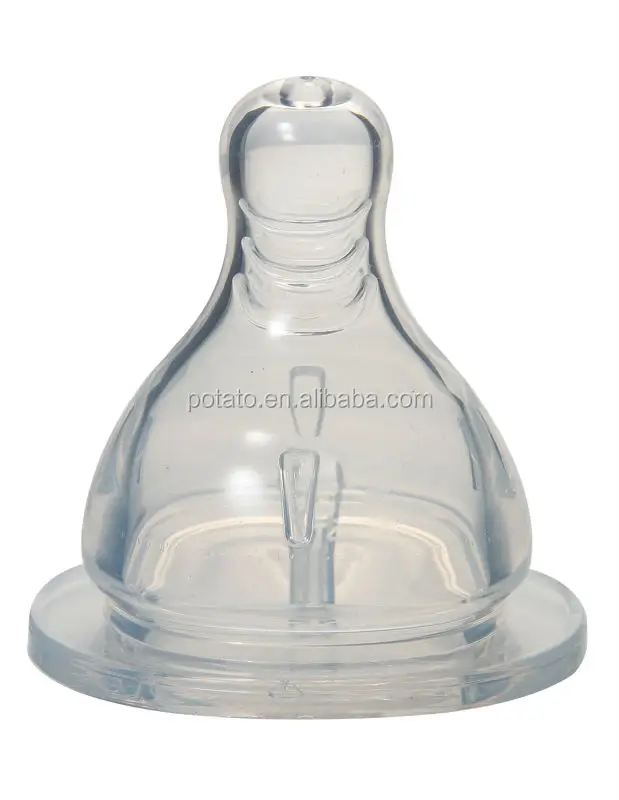 Reshine Potato baby bottle big nipple ,rubber feeding bottle nipple