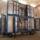Port container size Grain And Meterial hopper receiving and Bagging Machine