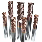 Wholesale 4 flute tungsten carbide milling cutters cutting tools Milling cutter for metal