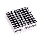 Mini Led Display Led Display 8x8 Mini Size Led Matrix Display White Color Common Anode 1.9mm Dot Matrix Module
