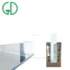 Wholesale Modern Design U Channel Balcony Stair System Terrace Designs Glass Aluminum Railing