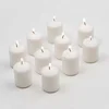 Restaurant Relight Party White Unscented Votive Candles