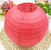 Festival Deco 10 inch Chinese hanging round paper lanterns for decoration
