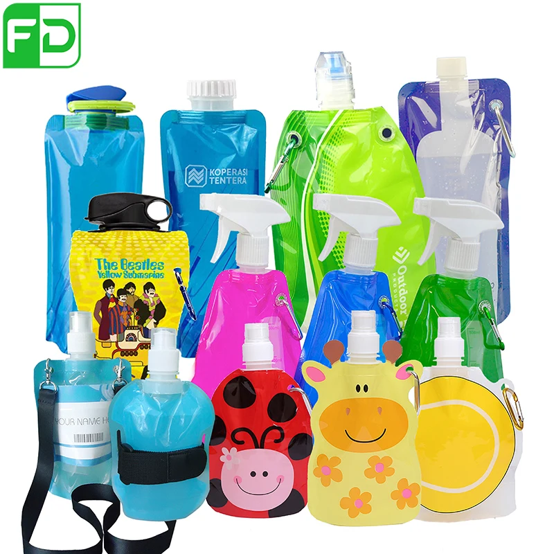 Water Bottle, Flask, Food Pouch