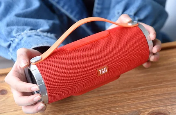 TG109 Wireless Portable Bluetooth Speaker Column FM Radio USB AUX Music Player Box Outdoor Speaker 5W caixa de som Sound - ANKUX.COM