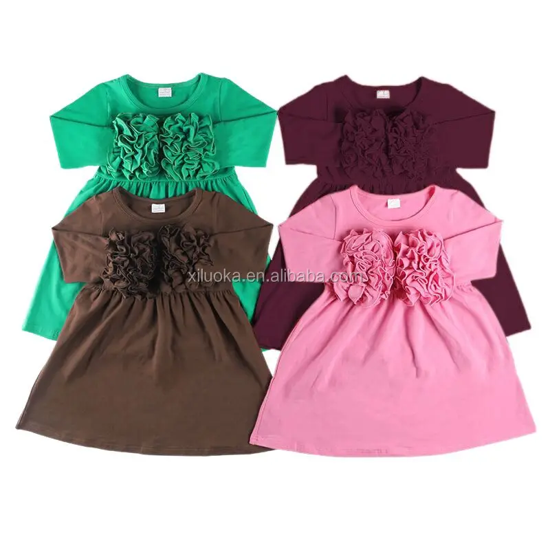 Wholesale Children's Boutique Fall Clothing Long Sleeve Icing Ruffle Girl Cotton Dress, Picture
Wholesale Children's Boutique Fall Clothing Long Sleeve Icing Ruffle Girl Cotton Dress, Picture