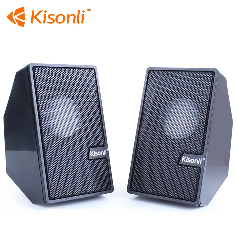Two-way Computer/Laptop/Desktop Portable Mini Wired USB 2.0 Sound Speaker with 3.5mm Interface - ANKUX.COM