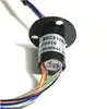Taidacent 12 ways 2 ampere double contact gold plated cap electrical slip ring assembly conductive slip ring contact