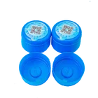 5 gallon blue cap with foam liner and heat seal labels