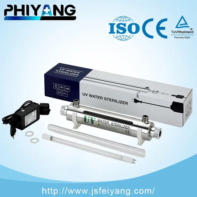 25W Aquarium Water Treatment Aquaculture UV Sterilizer for swimming pool
