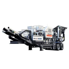 Fully automatic rock crushed station,portable small rock stone crushing plant