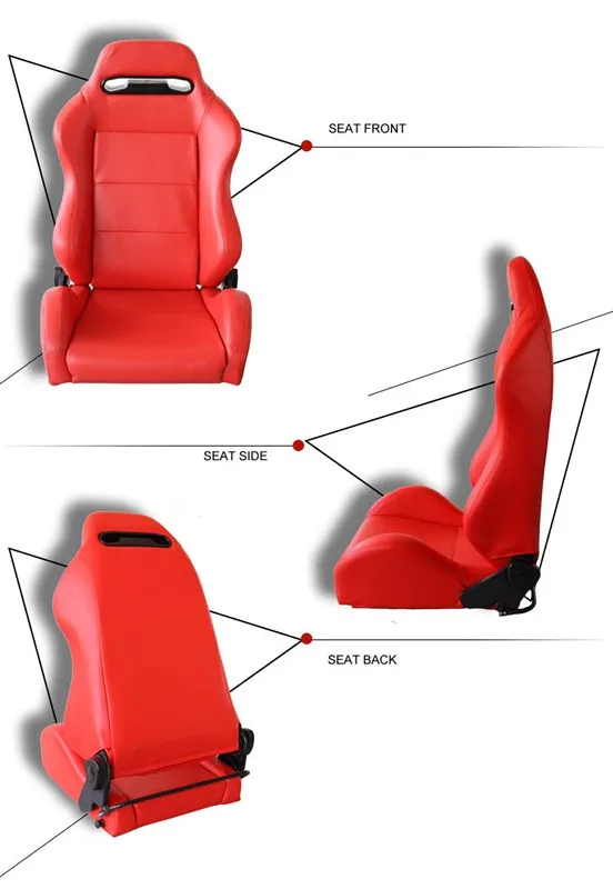 Buy Recaro Pvc Leather Or Fabric Adjustable Electric Adult Car Seat/racing  Seat from Danyang Eastern Motor Vehicle Accessories & Hardwares Co., Ltd.,  China