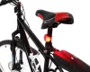 folding electric silicone bike rear lights warning bicycle led light