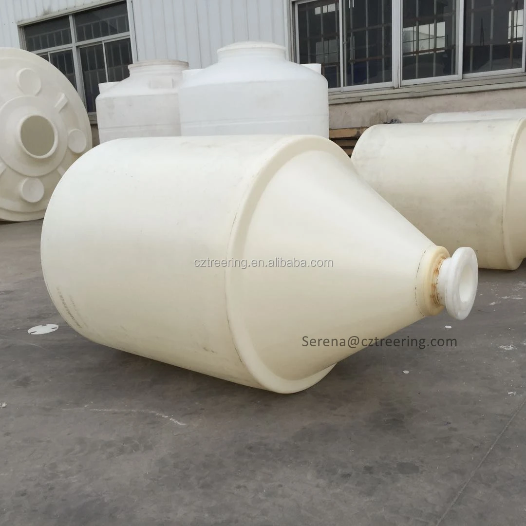 400 Gallon Rotation Plastic Cone Bottom Chemical Water Storage Tank For