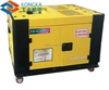 3000rpm supply air cooled green power silent diesel generator 12kw 20A