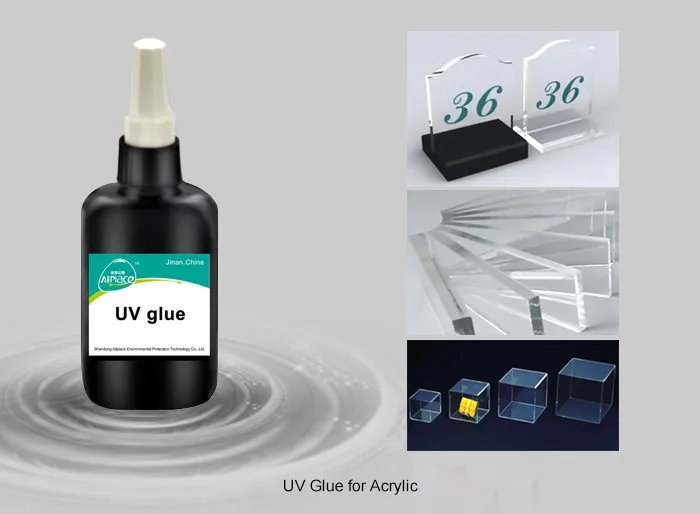 UV curing glass table uv glue adhesive for glass and metal