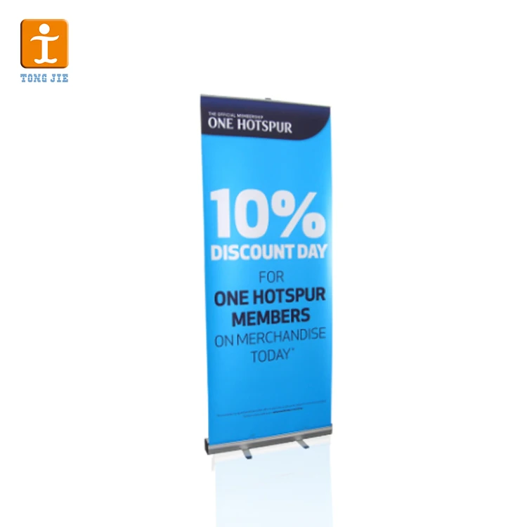 Custom Designed Digital Printing Aluminum Rollup Banner Stand Roll