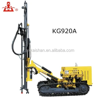 25m depth KG920A blast hole hydraulic crawler dth drill rig Kaishan brand, View 25m depth drill rig,