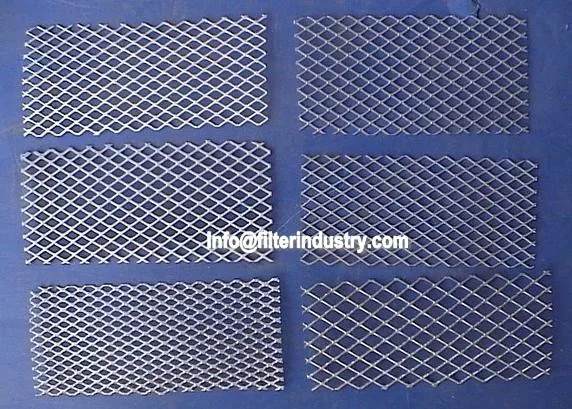 Galvanized expanded metal mesh for auto Filters